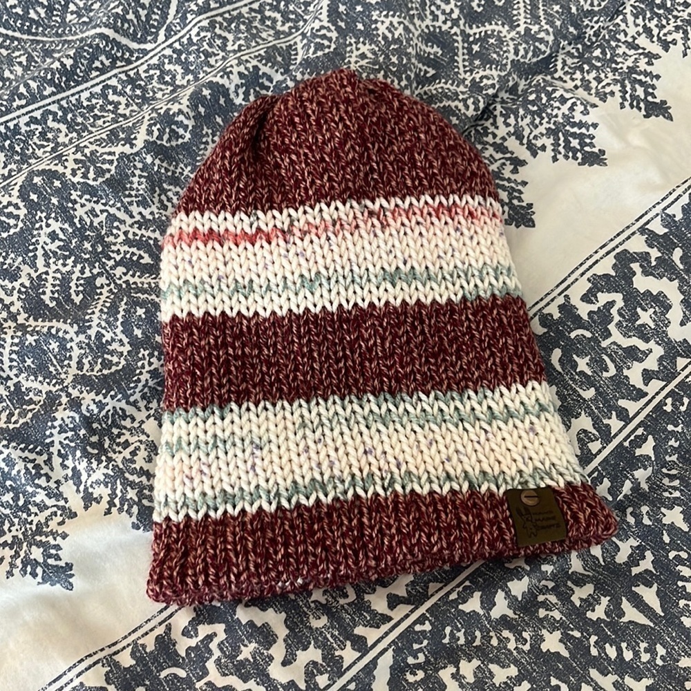 Handmade Fall Knit Beanie - Picture 1 of 3